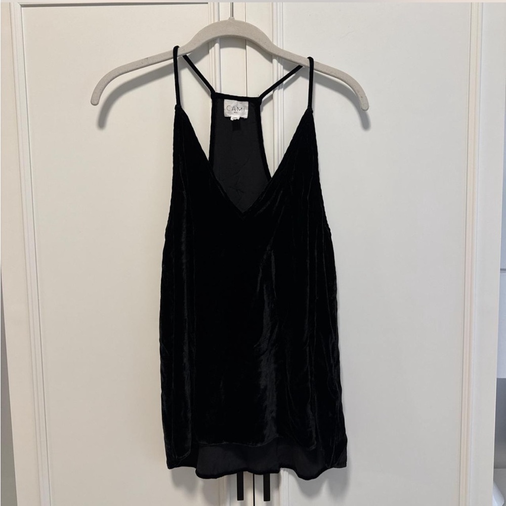 Cami NYC Black Velvet Camisole